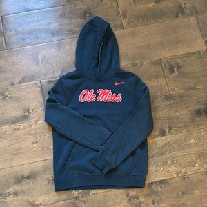 Nike Ole Miss Men's Navy Hoodie